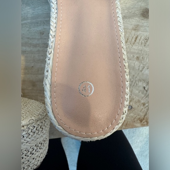 Women’s Platform Espadrille Wedge Sandals Open Toe Summer Slides Trendy Fall 9 - Picture 8 of 9